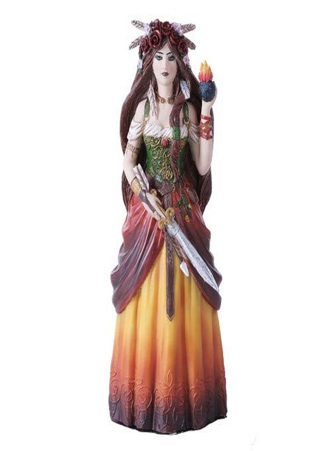 Pacific Giftware Celtic Goddess Brigid Statue in Color - Image 1