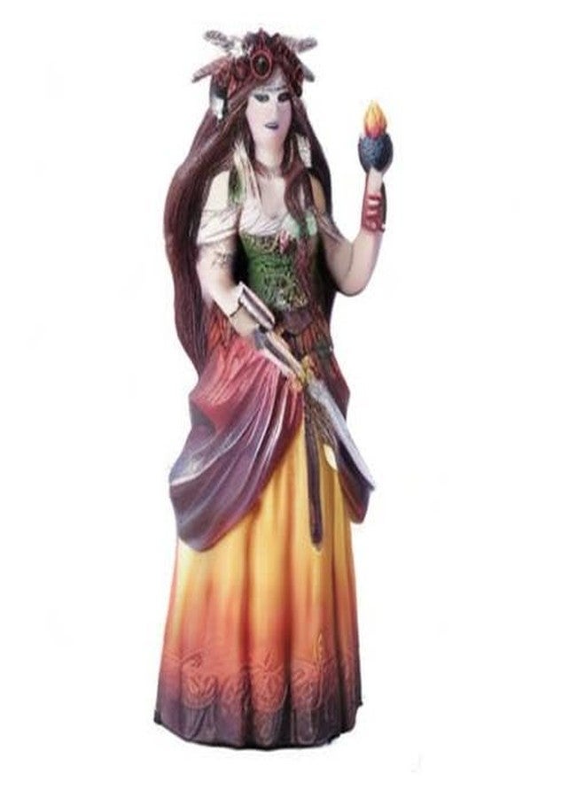 Pacific Giftware Celtic Goddess Brigid Statue in Color - Image 2