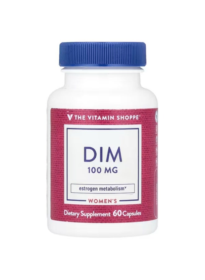 ذا فيتامين شوب متجر الفيتامينات، DIM للنساء، 60 كبسولة