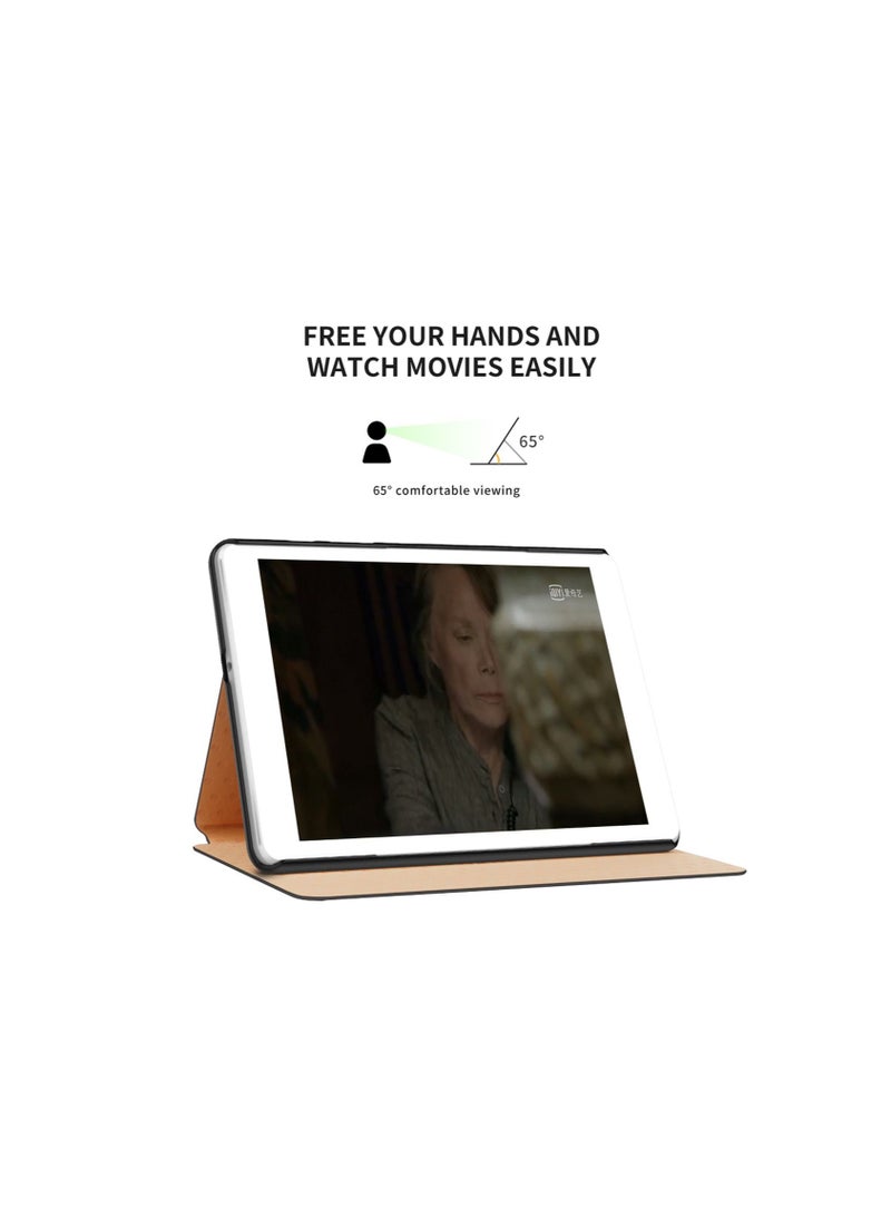 Wtech Creative Series High Quality Leather Flip Case Cover For Xiaomi Redmi Pad 10.61 Inch 2022 Black - Image 5