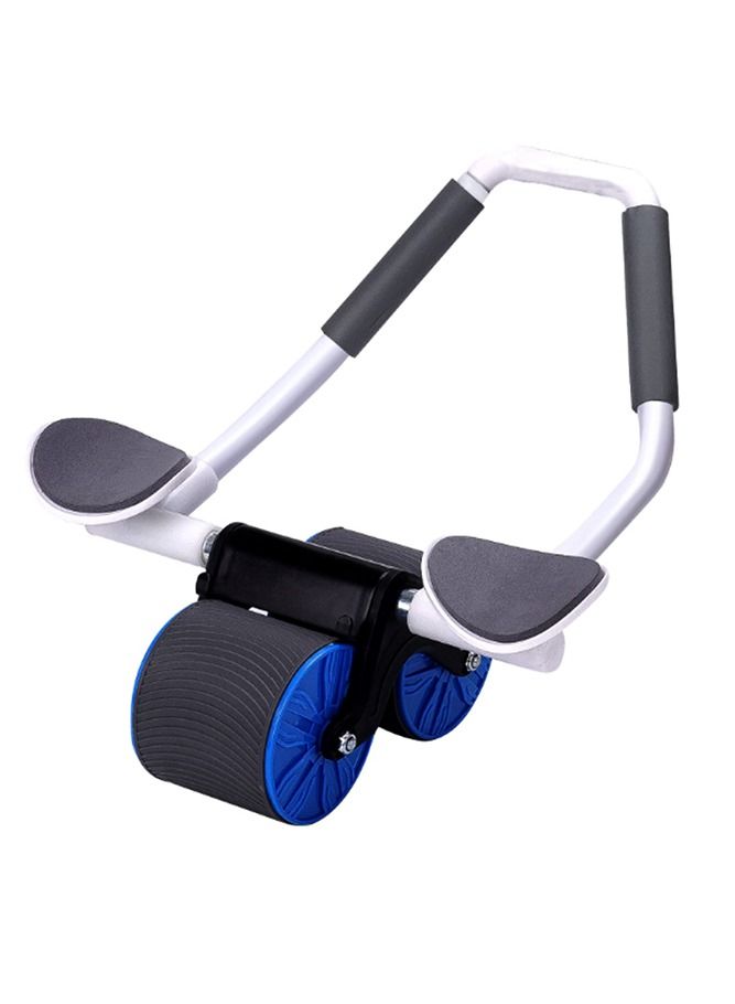 Max Strength Strength Professional Ab Roller Wheel Fitness Ab Machine (Blue Without Timer) - Image 1