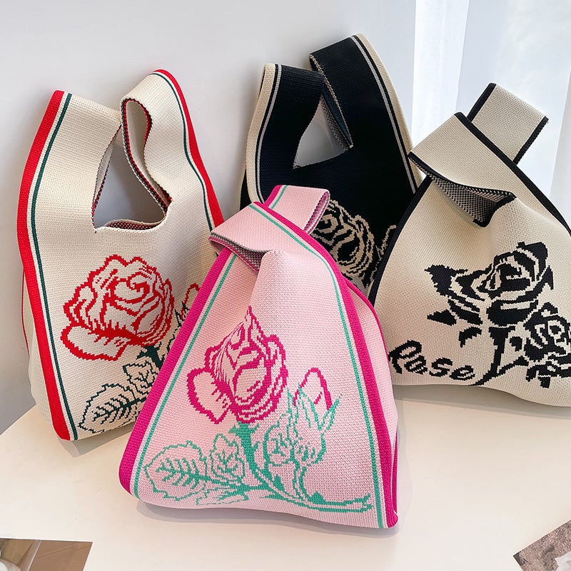Women's Knitted Tote Bag - Image 2