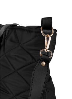 بي.أس كولكشن شنطة كتف قماش مبطنة ناعمة للنساء Boom Big Bag من بي اس كوليكشن - أسود  - Image 5