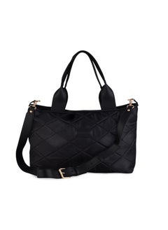 بي.أس كولكشن شنطة كتف قماش مبطنة ناعمة للنساء Boom Big Bag من بي اس كوليكشن - أسود  - Image 2