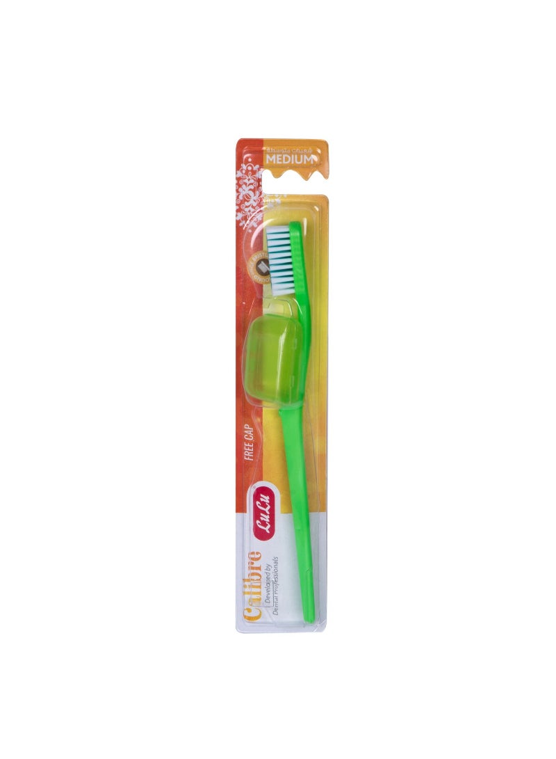 LuLu Toothbrush Medium Calibre Assorted Color 6 pcs