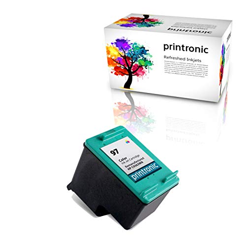 Printronic Remanufactured Ink Cartridge Replacement for HP 97 for Deskjet 460 D4155 5740 6520 6940 9800 Officjet 100 6210 7410 Photosmart 2610 D5060 PSC 1600 2355 (1 Color) - Image 5