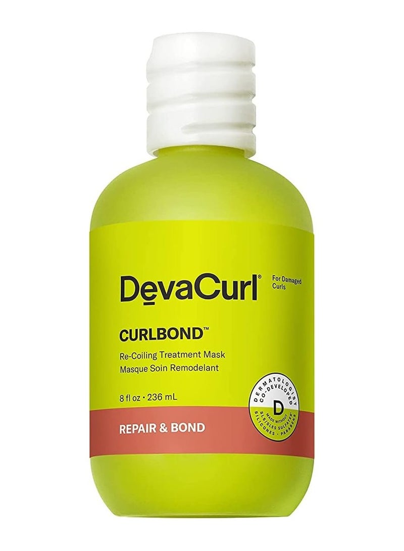 DevaCurl CurlBond Re-Coiling Treatment Mask, Cozy Getaway, 8 fl. oz. - Image 1