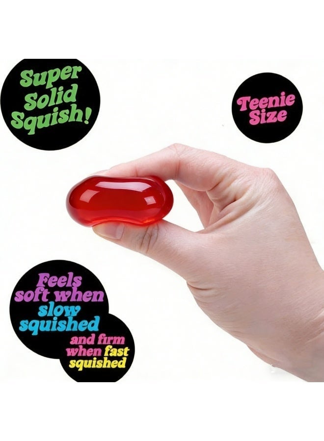 NeeDoh Nice Cube Sensory Squeeze Toy, Super Solid Squish Stress Relief Cube, Returns to Shape for Endless Fidget Fun, Soft & Durable, 2.25 Inch burgundy Cube - Image 5