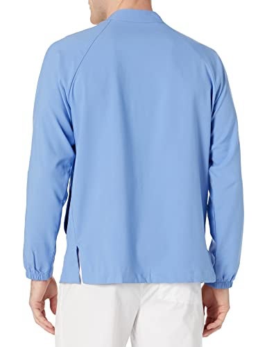 WINK W123 Mens Zip Front Warm Up Jacket Ceil Blue L - Image 3