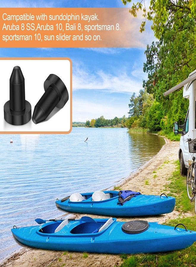 PELIF 4 Pack 1/2" Kayak Drain Plug Push for Sundolphin Pelican Kayaks Pond Prowler 4985616 Aruba 8 SS, Aruba 10, Bali 8, Excursion 10 - Image 5