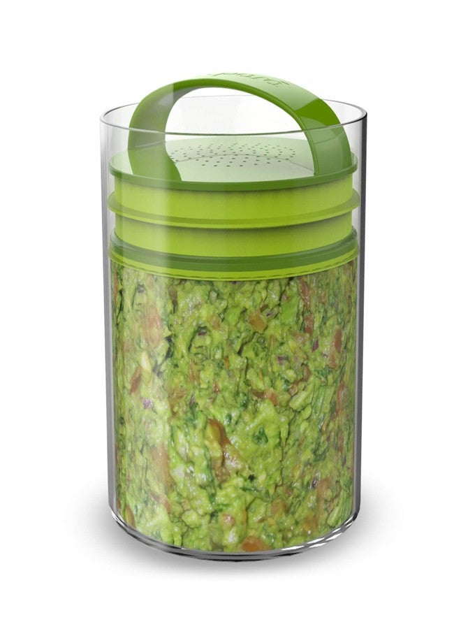 Prepara Evak Super Savor Plastic Food Storage, 14 Ounce, Green - Image 1
