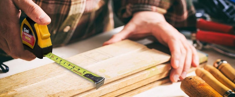 FREEMANS Ikon 5m19mm Measuring Tape 30cm Basik Magnetic Spirit Level - Image 4