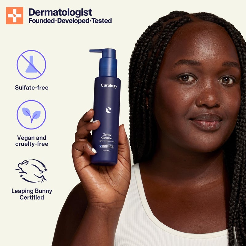 Curology Daily Skin Care Set, 40 ct Emergency Spot Pimple Patches and Hydrating Gentle Cleanser Face Wash, Fragrance Free - Image 4