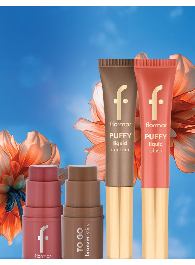 flormar To Go Blusher Stick Peachy Glam 001 - Image 5