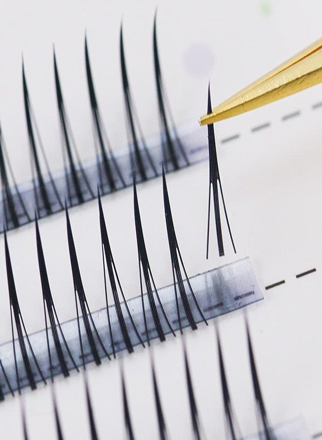 ADIYA Fishtail Eyelash Extensions 8-14mm Single Cluster Fans Eyelashes Fashion Fish Tail Fairy Eyelashes C Curl Super Natual Grafting Eyelash Dovetail Fly Eyelash/A/M Shape Eyelashes - Image 5