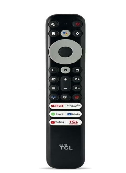 جهاز تحكم عن بعد عالمي بديل لتلفزيون TCL LED/LCD الذكي باللون الأسود