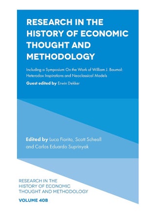 Research in the History of Economic Thought and Methodology: Including a Symposium On the Work of William J. Baumol: Heterodox Inspirations and Neoclassical Models - pzsku/ZF949E99C6718B8576503Z/45/1749824186/bbe29c1f-37a5-432d-9222-ce4f2400785e