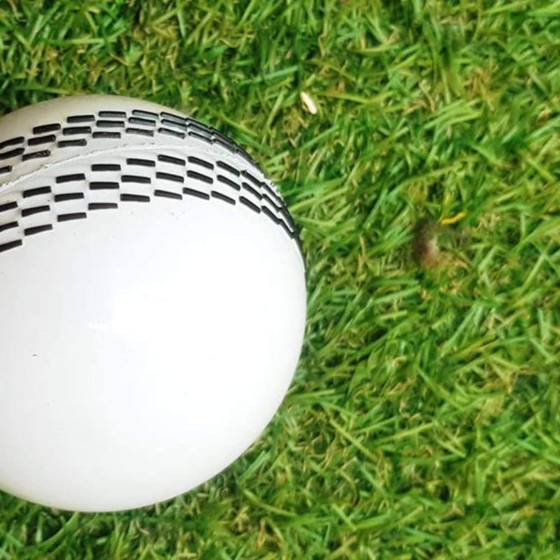 Gmefvr Cricket Ball Cricket Tennis, Wind Ball, i10 Balls for Practice and T-20 Playing Balls (i10 White) - Image 3