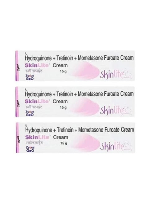 Skin Light Cream for Melasma, Whitening and Lightening - 15 gm Pack of 3