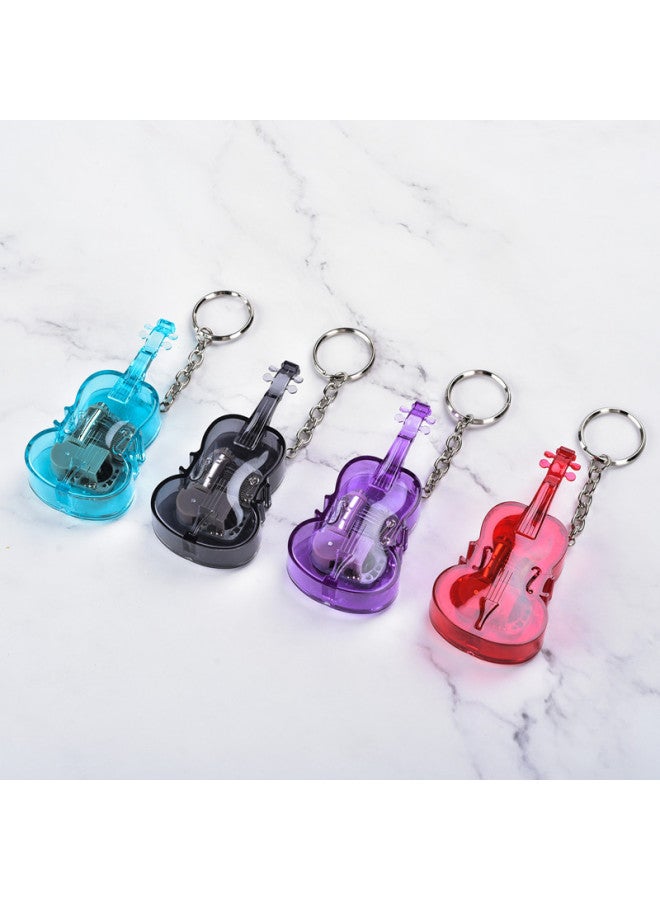 Keychain Pendant Music Box Music Box 18-tone Mini Movement Tourist Souvenirs Creative Gifts Crafts-Color:Heart Pendant: Light Blue-Size:Track: Cannon (minimum Order Of Ten For Single Color) - Image 5