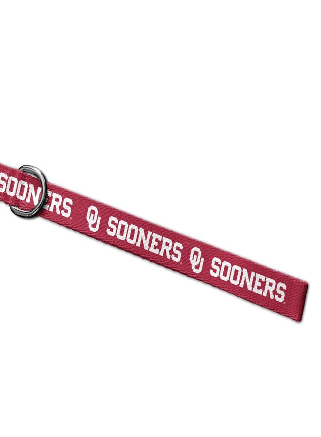 ShopInstaPets Oklahoma Sooners Collars and Leashes | Officially Licensed | Adjustable-Fits All Pets! (6 Ft Leash) - Image 3