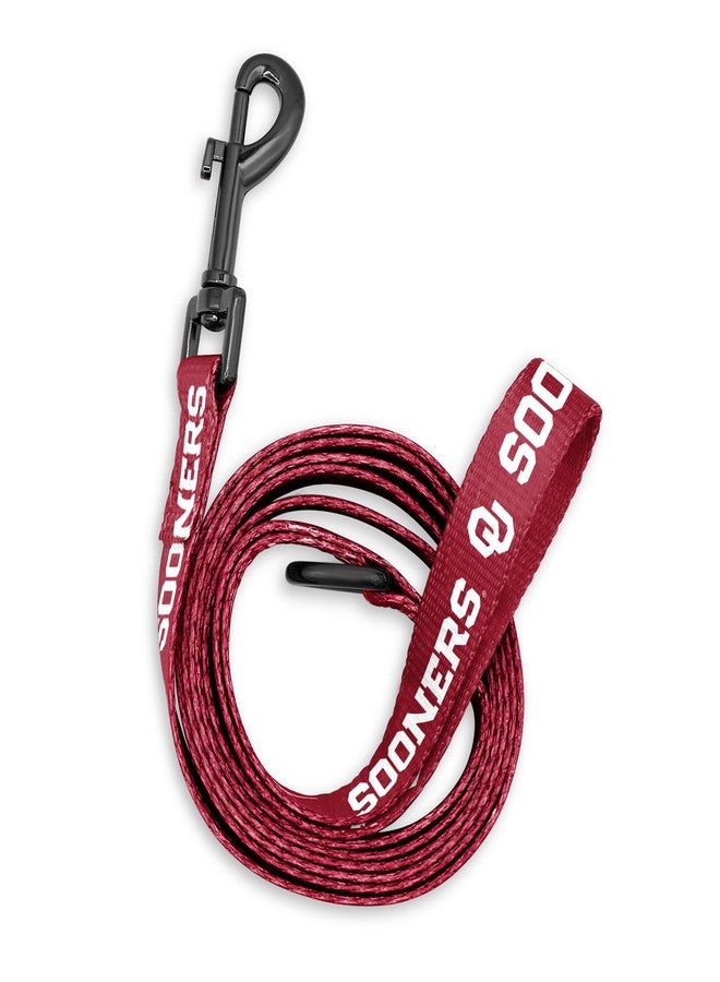 ShopInstaPets Oklahoma Sooners Collars and Leashes | Officially Licensed | Adjustable-Fits All Pets! (6 Ft Leash) - Image 2