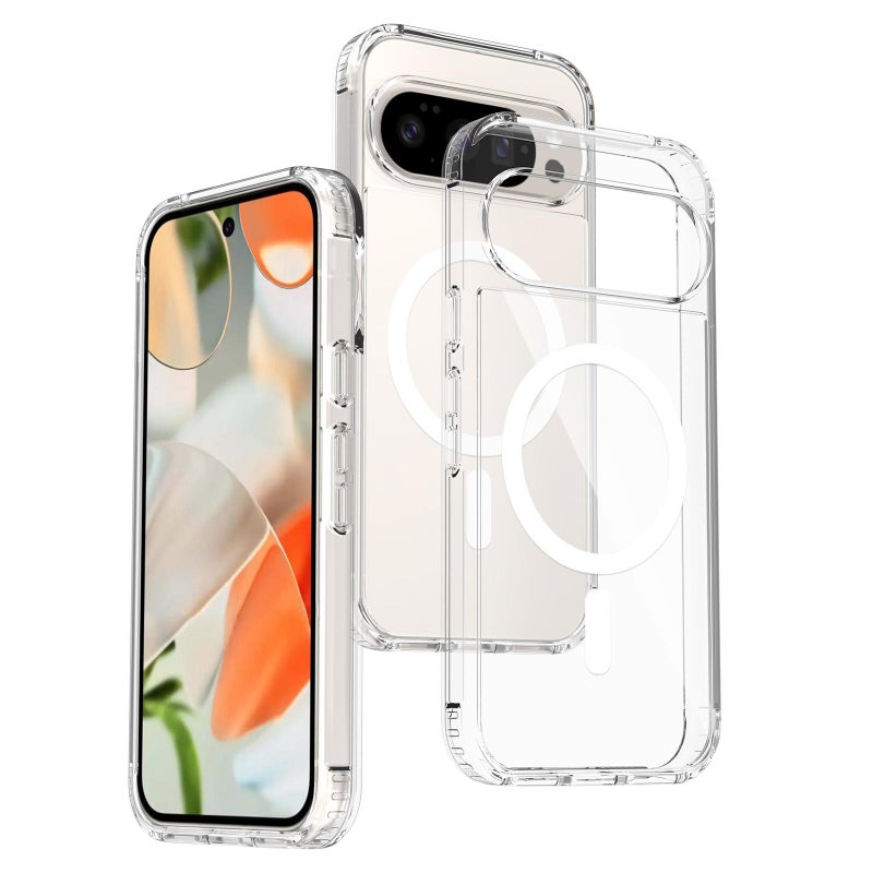 erorex For Google Pixel 10 / 10 Pro  Feel Transparent MagSafe Phone Case - Image 1