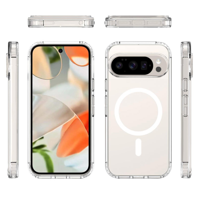 erorex For Google Pixel 10 / 10 Pro  Feel Transparent MagSafe Phone Case - Image 2