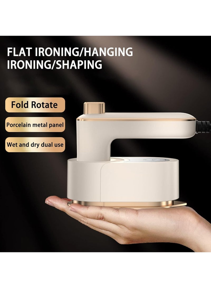 Garment Steamer for Clothes, Foldable Handheld Clothing Wrinkles Remover for Garments, 30 Second Fast Heat-up, Portable Fabric Steamer for Home Travel Dormitory Clothes Ironing Tool, Mom Gift  - Image 5