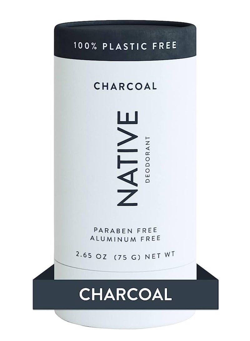 يحتوي مزيل العرق على مكونات مشتقة طبيعيًا، وفحم للتحكم في الرائحة لمدة 72 ساعة