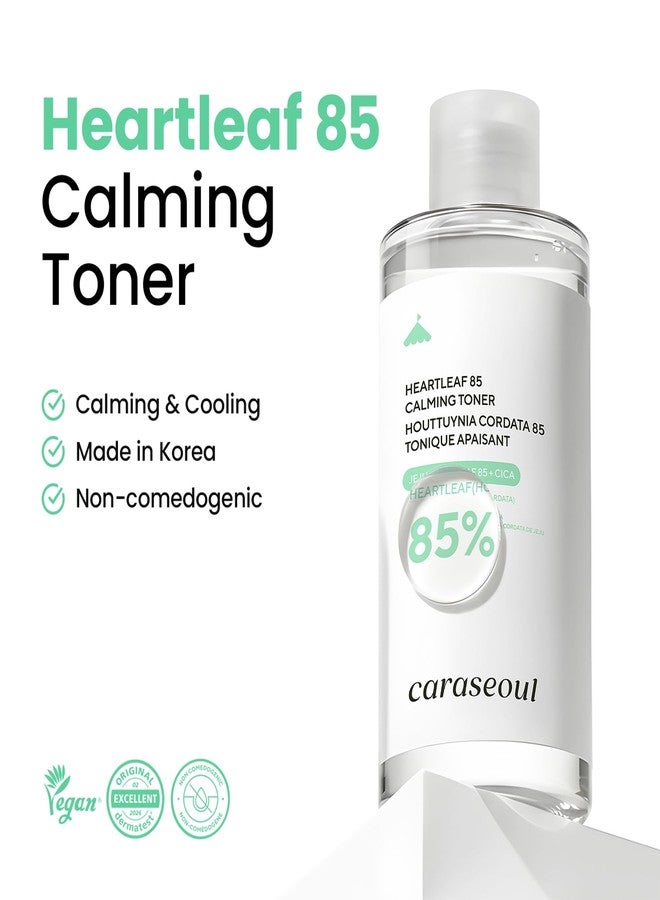 كاراسول هارتليف 85 تونر مهدئ للوجه، 85% مستخلص هارتليف، تونر كوري مرطب، مستخلص هوتوينيا كورداتا من جيجو، للبشرة الحساسة، متوازن الحموضة، عناية كورية بالبشرة، نباتي 200 مل/6.76 أونصة سائلة. - Image 2