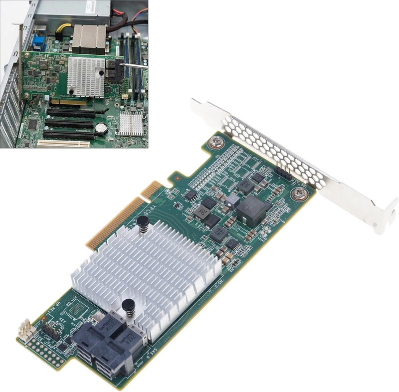 9300 8I Array Card 12Gbps SAS3.0 Controller with 8 Internal Channel and IT Mode for Storage Arrays - Image 2