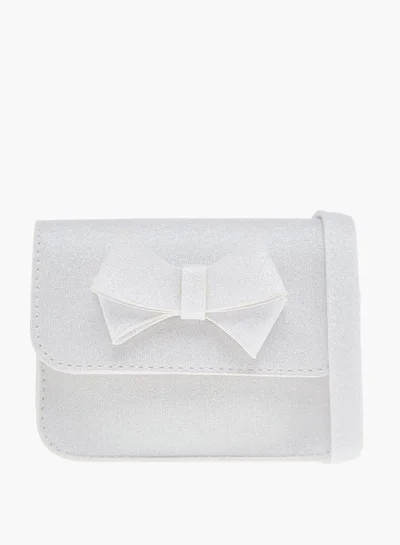 فلورا بيلا من شو إكسبرس Girls Embellished Crossbody Bag With Adjustable Strap And Magnetic Closure