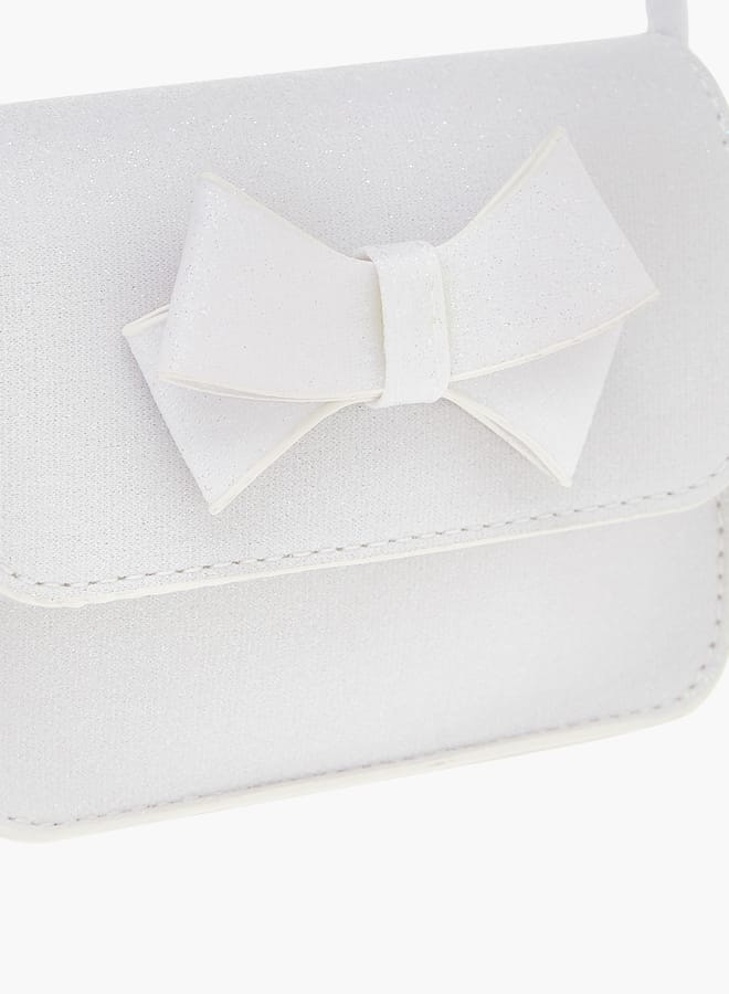 فلورا بيلا من شو إكسبرس حقيبة كروس بودي مزينة للبنات بحزام قابل للتعديل وإغلاق مغناطيسي - Image 4