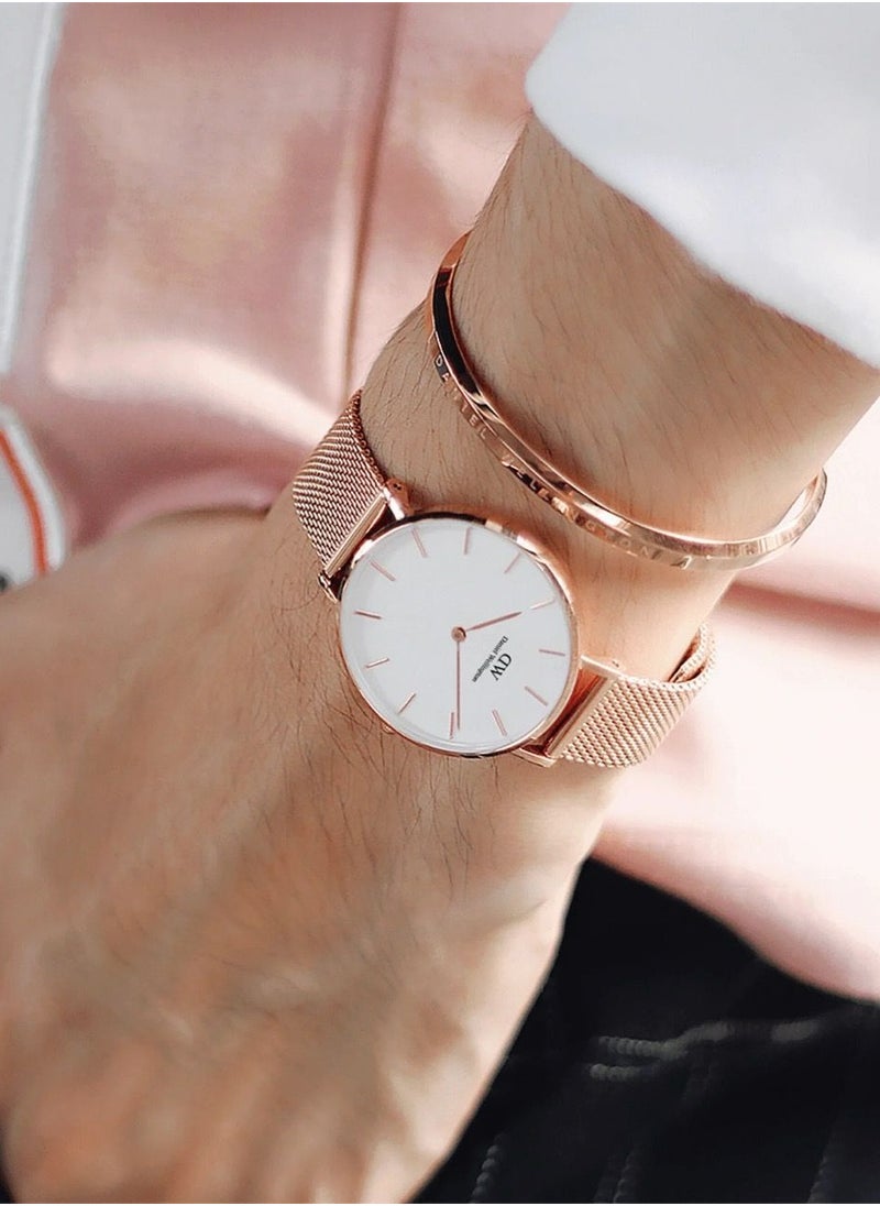 DANIEL WELLINGTON - Classic rose gold couple bracelet for men - Image 1