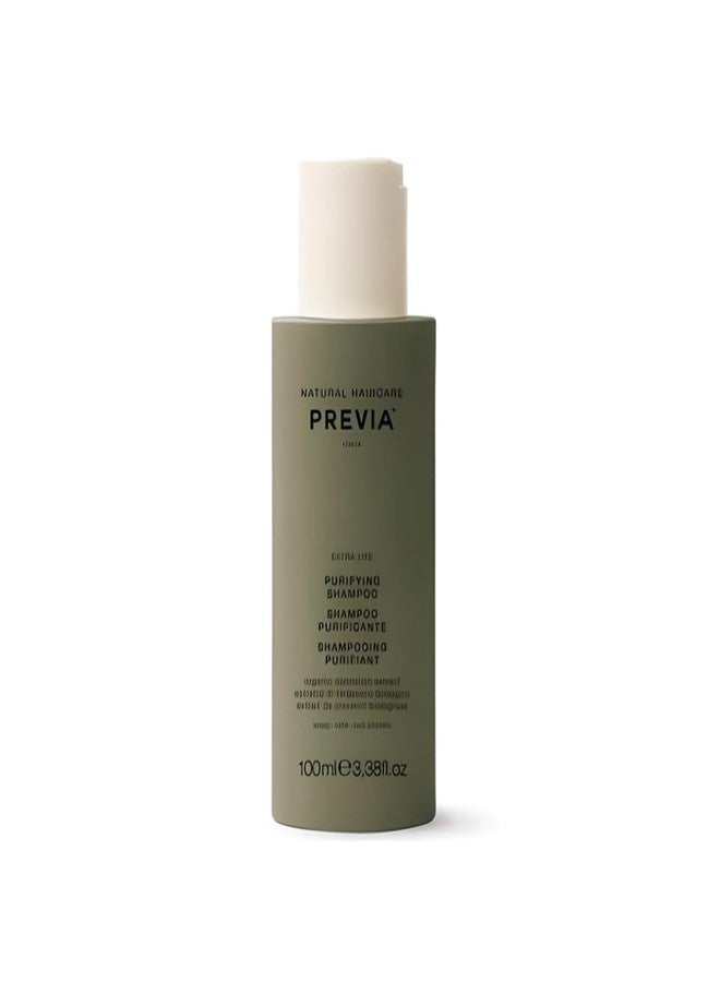 PREVIA Purifying Shampoo for Scalp Health | Purifying & Detoxifying | Nourishing Formula | Vegan & Sulfate-Free | 3.38 oz - Image 1