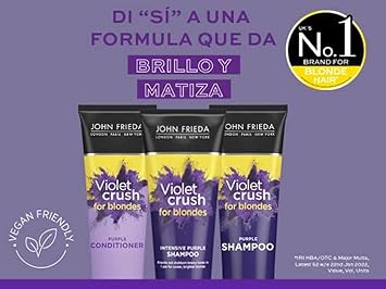 John Frieda شامبو جون فريدا فيوليت كراش لتفتيح الشعر للشقراوات 250 مل - Image 4