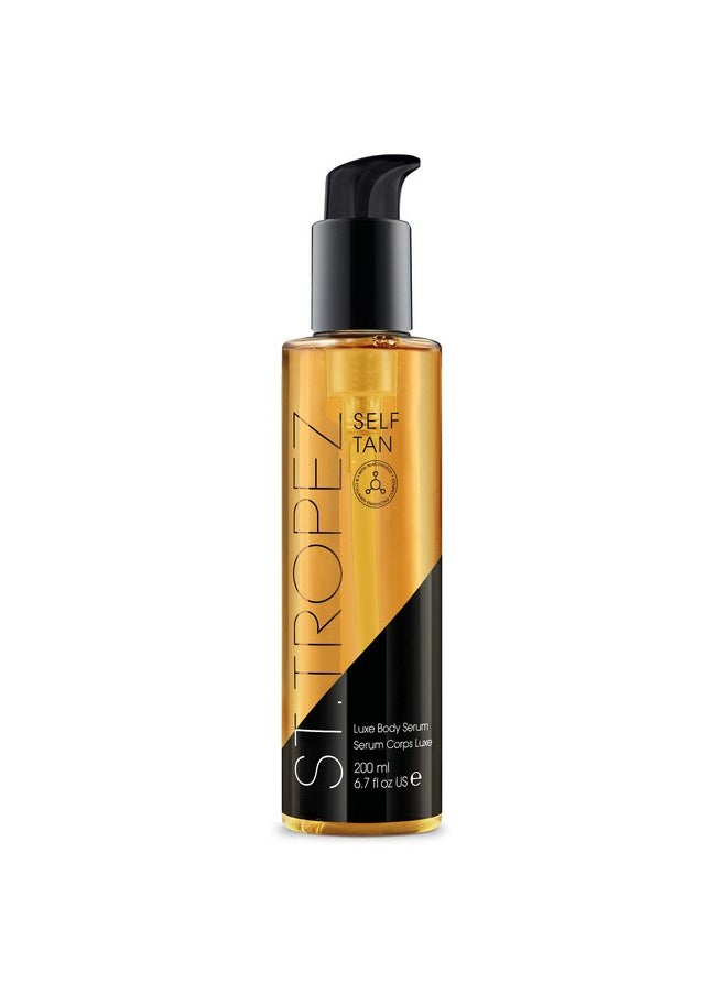 St.Tropez Luxe Body Serum,5-in-1 Collagen Enhancing Self Tan,Niacinamide,Hyaluronic Acid,Vitamin C & E,Vegan,Natural & Cruelty Free,6.7 Fl Oz - pzsku/ZF94AB6943588F39BB49FZ/45/_/1737031908/c4cc7fab-bc05-4248-b304-606fd34a0a2e