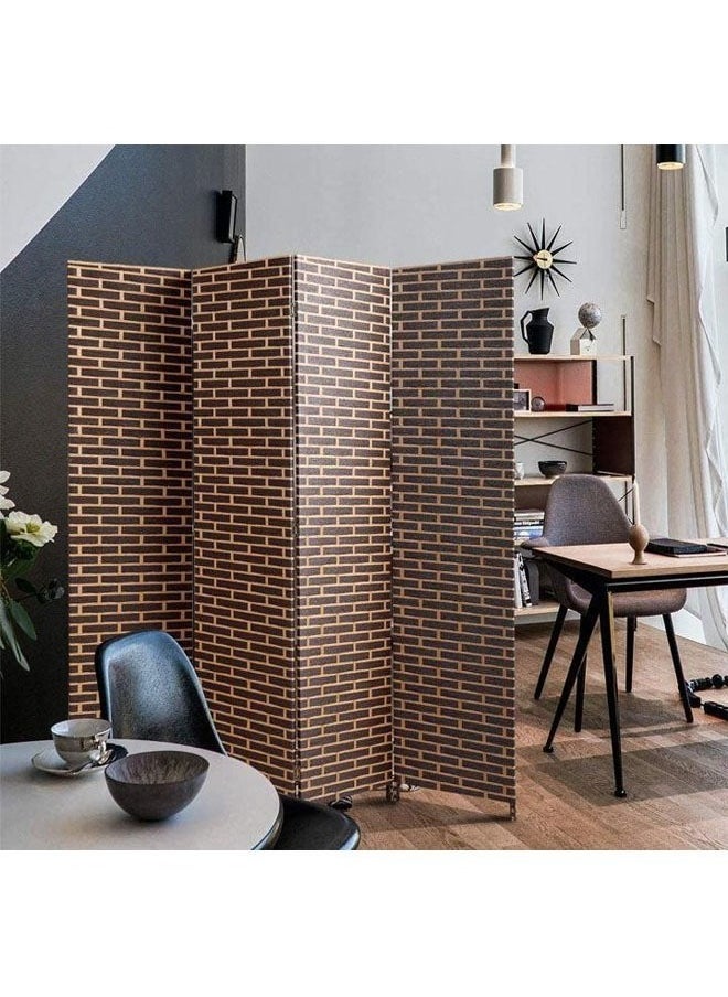 Silver Sea - Silver Sea Foldable Movable Stretch Room Divider, [200 x 180cm] Fully Hand-woven Entrance Partition, Suitable for Office, Bedroom, Living Room, Hotel Room Wall, - Image 1