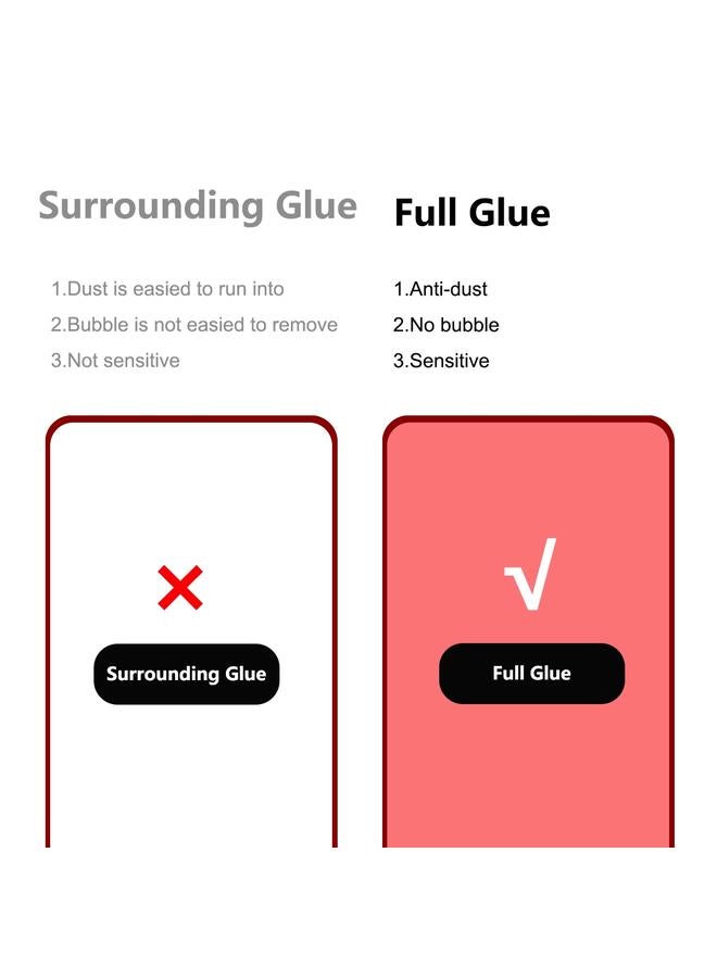 إيروريكس قطعتان لهاتف Xiaomi Poco X4 Pro 5G لاصقة كاملة 0.26 مم 9H 2.5D زجاج مقسّى فيلم كامل - Image 4