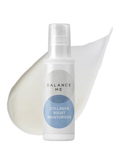 Balance Me Collagen Boost Moisturiser Smooth and Rejuvenate Face  Neck AntiAgeing Crea For All Skin Types Peptides  Hyaluronic Acid 999 Natural VeganCruelty Free Made In UK 17 Fl Oz