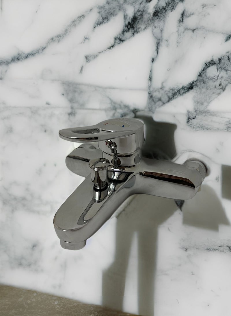 Hot and cold shower faucet made of zinc alloy, anti-rust - Image 1