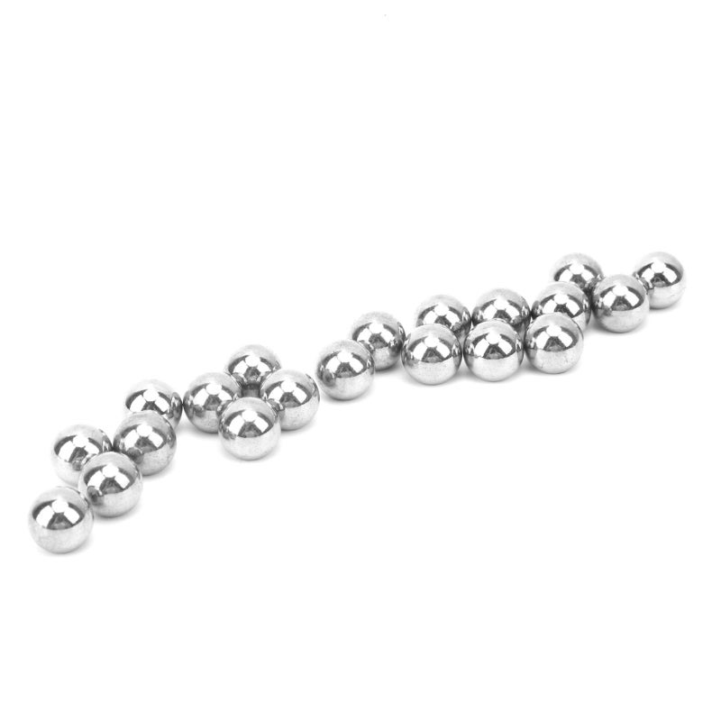M4 Threaded Balls: 20 Pcs Stainless Steel - Heat Resistant Corrosion Resistant, Precise Reaming, Magnetic Joints for Kossel Delta 3D Printer Ink Cartridge Maintenance - Image 1