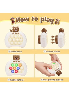 Generic Electronic Quick Push Game Popping Fidget Toys for Adults and Kids, Handheld Puzzle Game Sensory Toys  - Image 4