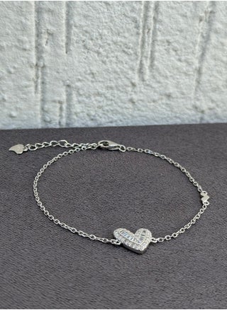 Heart Charm Zircon