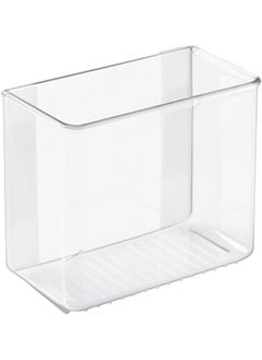 InterDesign Affixx Plastic Wall Mount Organizer For Kitchen Bathroom Office Bedroom Garage Craft Room 3 Inch  - Image 1