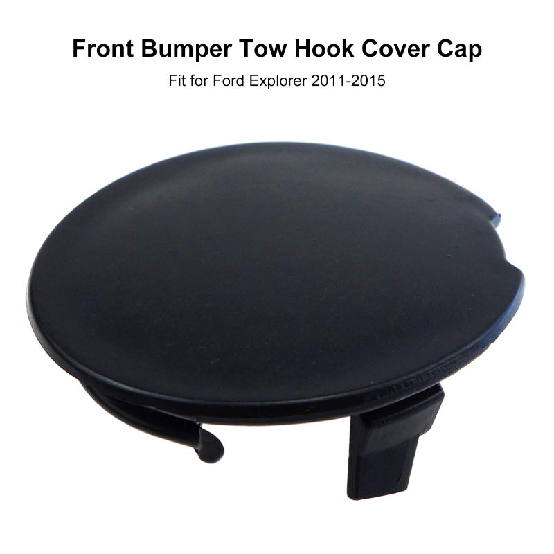 TIKSCIENCE Bosting BB5Z-17A900-APTM, Front Bumper Tow Hook Cover Cap Fit for Ford Explorer, 2011-2015 - Image 5
