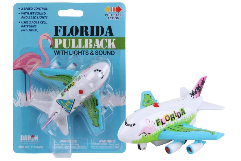 Daron Florida Pullback Toy with Light and Sound - Image 3
