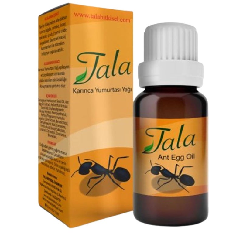 Tala ANT EGG OIL Hair Removal Genuine Organic Permanent Reducing Solution 20ml07oz