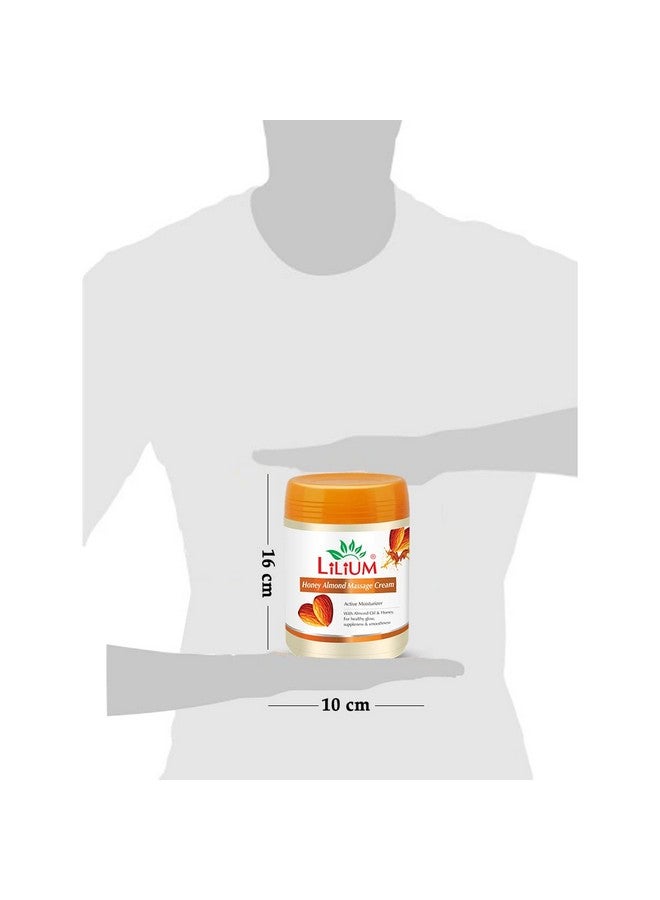 ليليوم كريم تدليك بالعسل واللوز العشبي (900 جرام) - Image 3